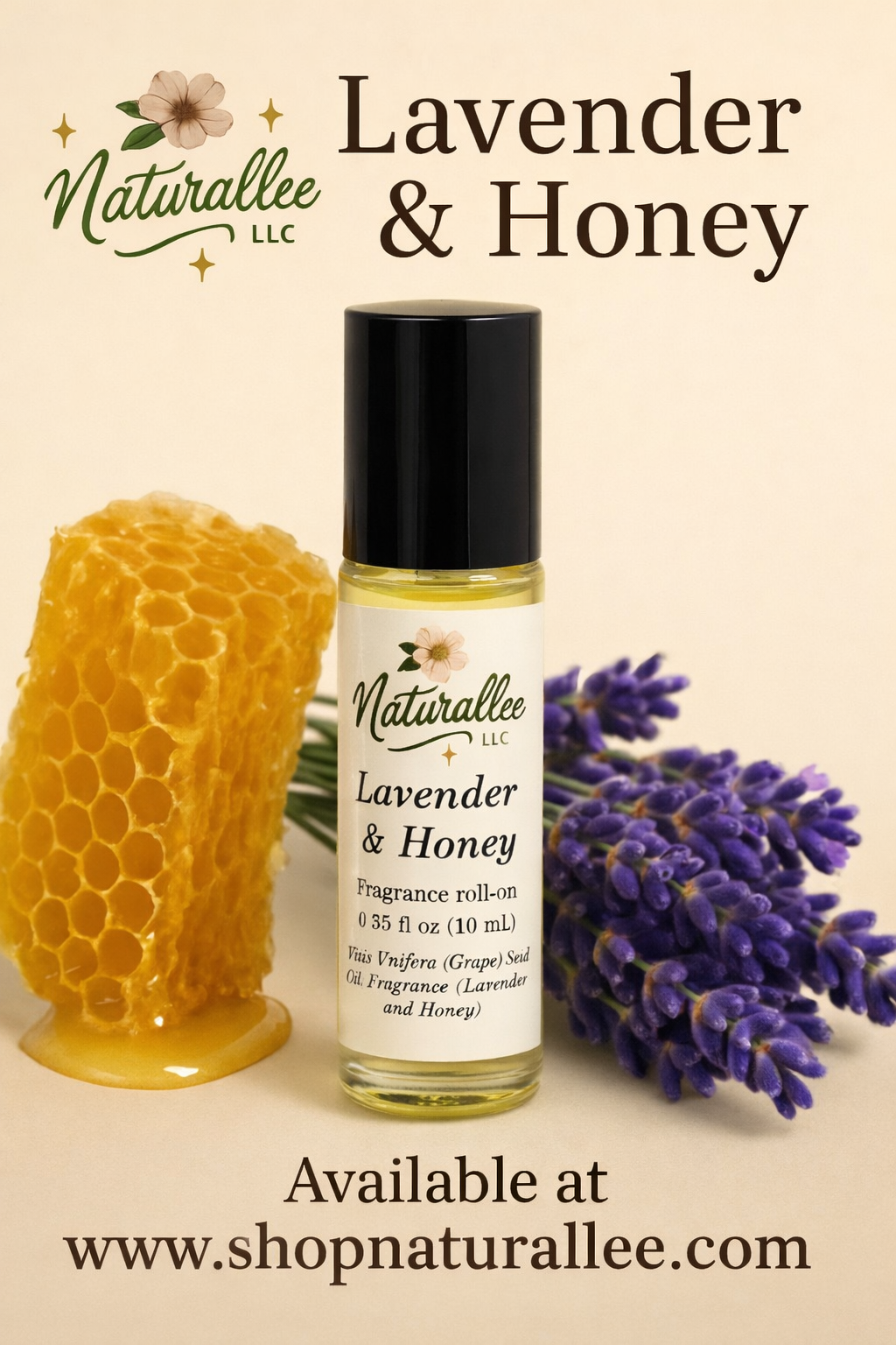 lavender & honey fragrance roll on